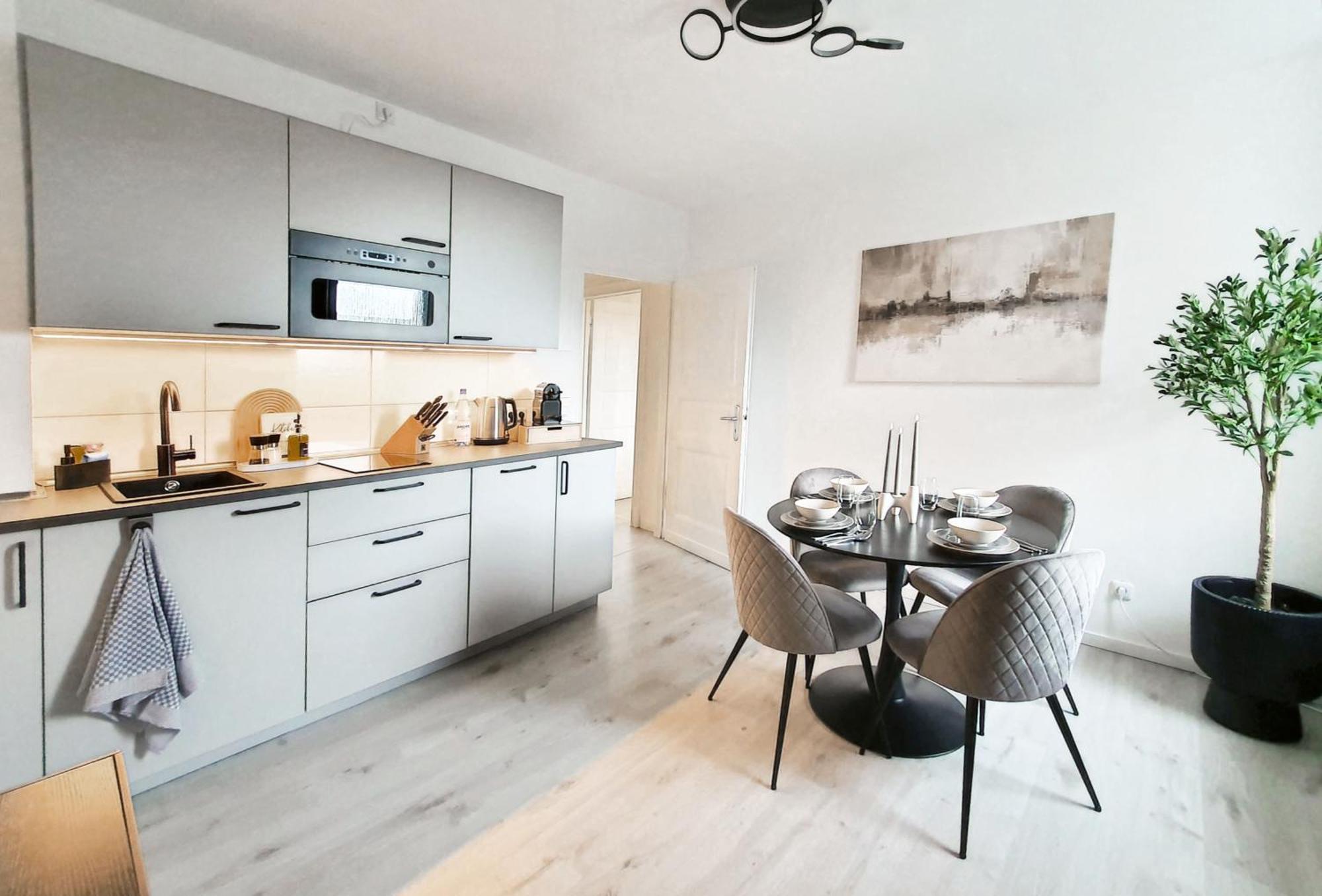 Livation - Apartments Hamm-Mitte - 2 Zi - Nespresso - Smarttv - Freewifi - Ausgestattete Kueche - 24H Check-In - Bis 4 Pers Pro Apartment Hamm  Zewnętrze zdjęcie