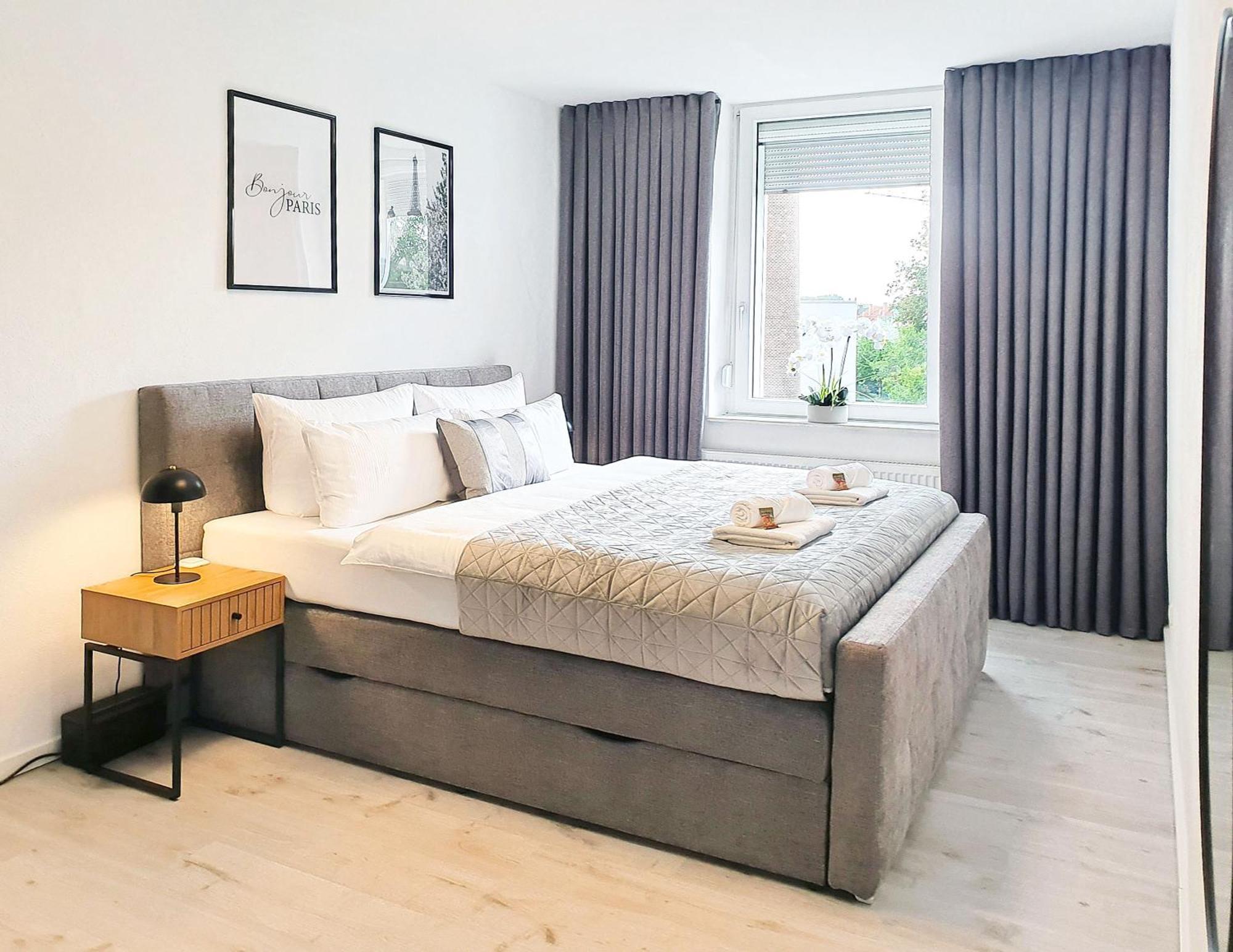 Livation - Apartments Hamm-Mitte - 2 Zi - Nespresso - Smarttv - Freewifi - Ausgestattete Kueche - 24H Check-In - Bis 4 Pers Pro Apartment Hamm  Zewnętrze zdjęcie